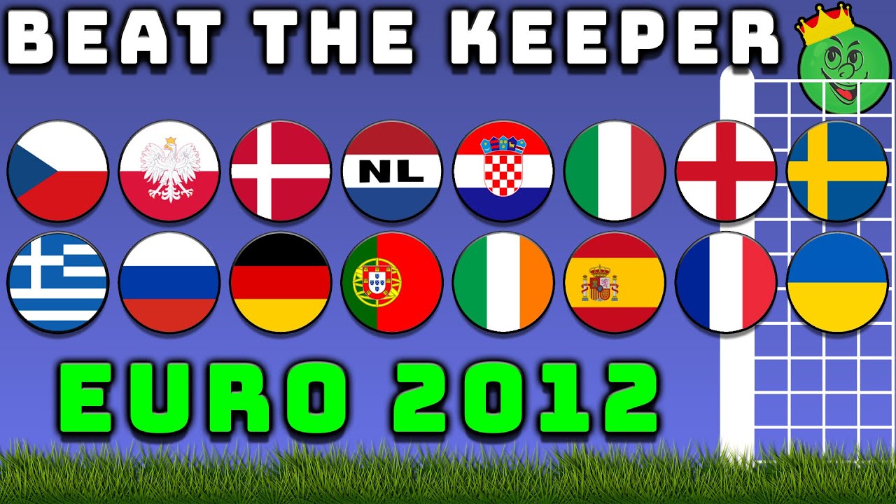Beat the Keeper Euro 2012 Retro Marble Race Tournament / Marble Race