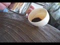 Latte Art on a mountain