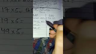 multiplication trick of 5 within seconds #maths #share #logicalstation #mathstricks #multiplication