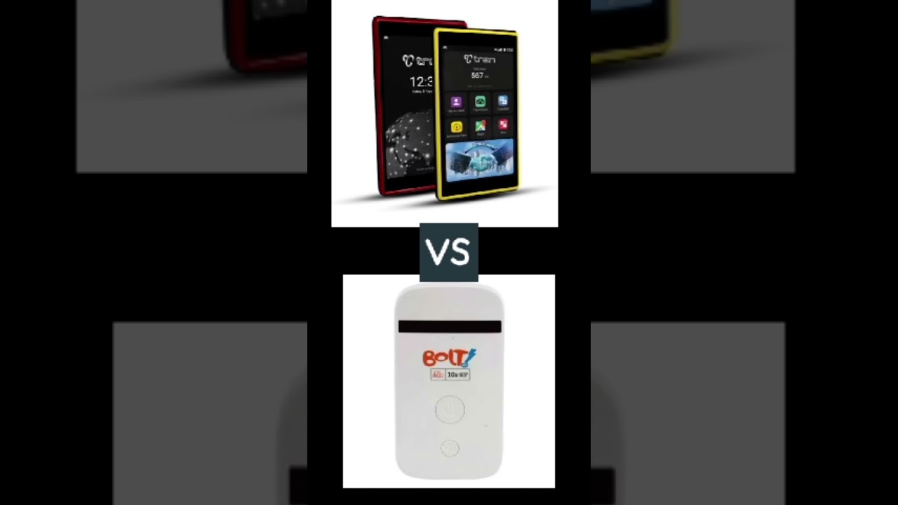 Modem Tren vs Modem Bolt 
