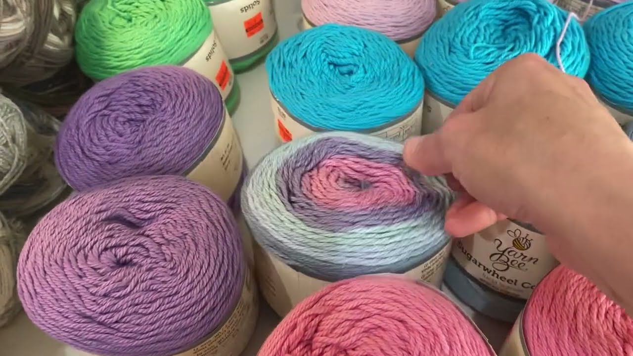 Hobby Lobby Cotton Yarn Haul  I Love This Cotton Yarn Haul 2020 