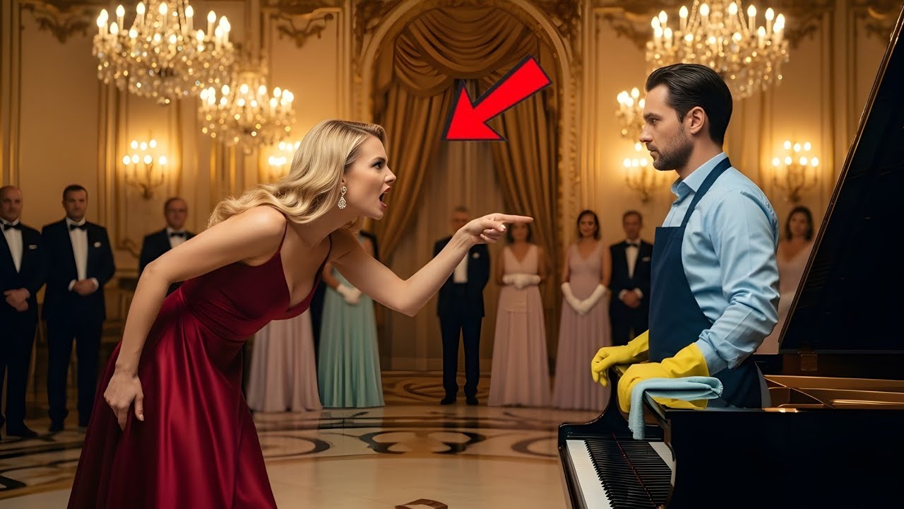 SI TOCAS ESE PIANO, ME CASO CONTIGO — Se Burló la Billonaria… Pero Él Tocó Como un Genio 💔🎹