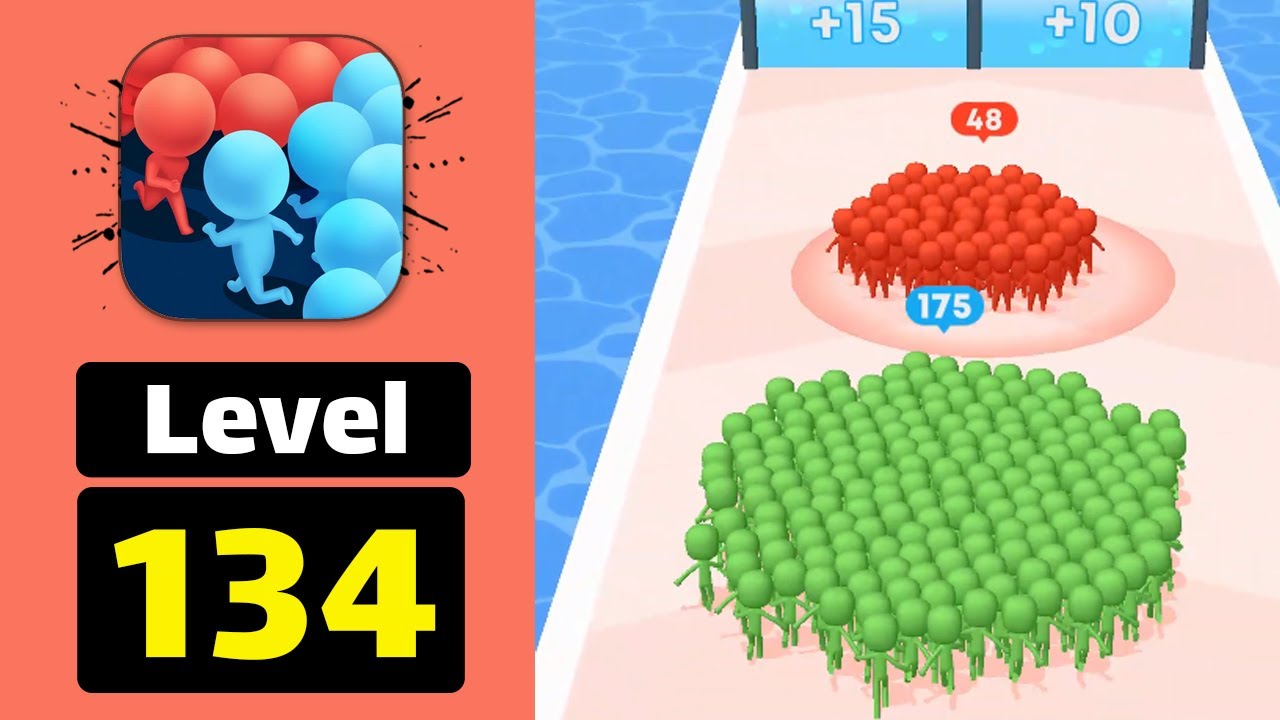 Count Masters: Stickman Games - Level 134 Walkthrough