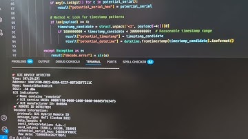 (Somewhat) Tracking DJI Drones with Bluetooth & Python