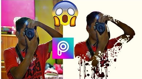 How to edit SPLATTER EFFECT in picsart || picsart editing tutorial || Danish Naael