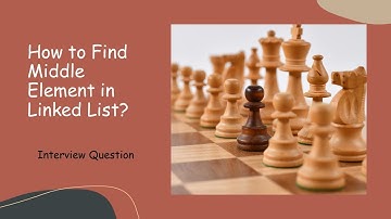 LinkedList : How to Find Middle Element in Linked List?  | Java | Interview Questions | DS | Algo