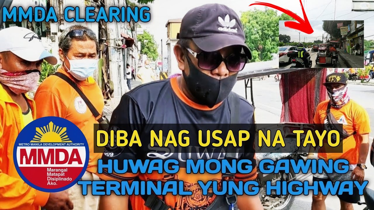 HUWAG GAWING TERMINAL ANG HIGHWAY | MMDA CSTD CLEARING OPERATION