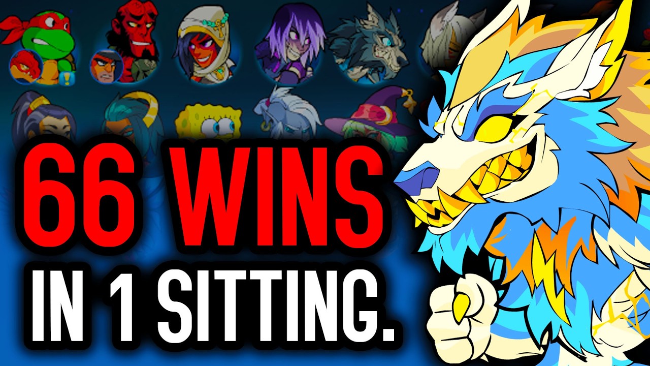 I Won With ALL Brawlhalla Characters in 1 Sitting