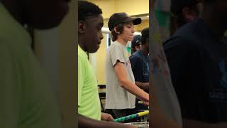 Rehearsing at Band Camp