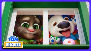 Talking Tom - Galskap med ballmaskinen! 🔵 | Barne-TV | WildBrain Familiens Moro-Hus