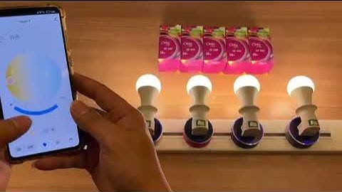 How to connect LED Smart Downlight / Bulb with mobile Tuya App