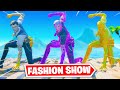 *TRIOS* Fortnite Fashion Show! FIRE Skin Competition! Best COMBO WINS!