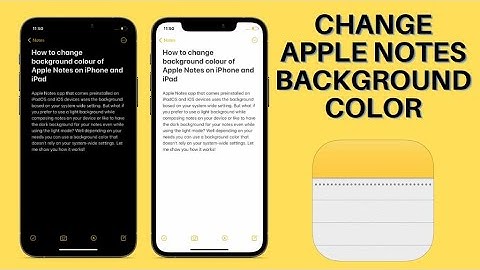 How to Change Apple Notes Background Color in iOS 18/17 on iPhone/iPad
