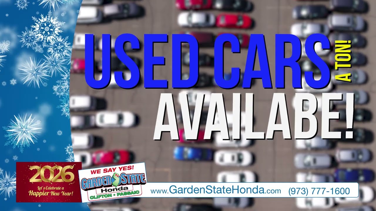 Shop Over 650 New Honda Models + Tons of Used Vehicles at Garden State Honda