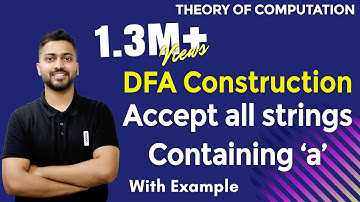 Lec-7: DFA Example 1 | How to Construct DFA in TOC