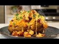 CAJUN CHICKEN LOADED BAKED POTATO 🤤🔥 | The BEST Stuffed Potato Recipe EVER!