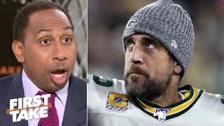 Aaron Rodgers reminded us he's a 'baaaad man' in the Packers' win - Stephen A. | First Take