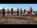 Коллективный танец. Групповой фитнес. Zumba class. Худеем весело.