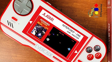 Atari Collection 1 (Asteroids and Steeplechase) for the Evercade Retro Handheld