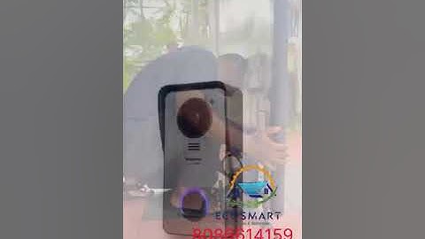 VEDIO  DOOR PHONE INSTALLATION AND SWING GATE OPERATNG INSTALLATION