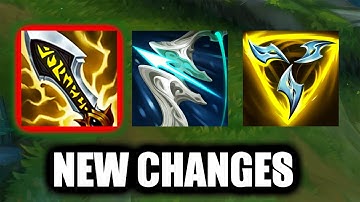 New Infinity Edge, Trinity Force and Galeforce Changes (League of Legends)