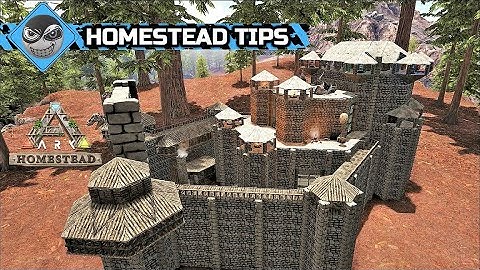 ARK: Homestead - Structures plus update tips 2019 - Homestead castle build