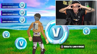 PROVO 3 MAPPE CHE TI DANNO V-BUCKS INFINITI su FORTNITE!! *pazzesco*