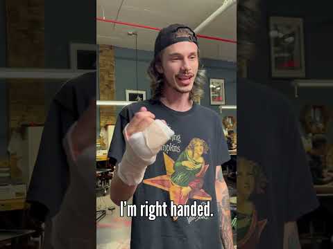 Broken Artist #tattoo #tattooartist #shortsviral #fyp #tattoos #tattoohumor #tattooshop