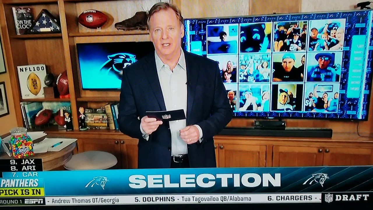 The panthers draft derrick brown at #7