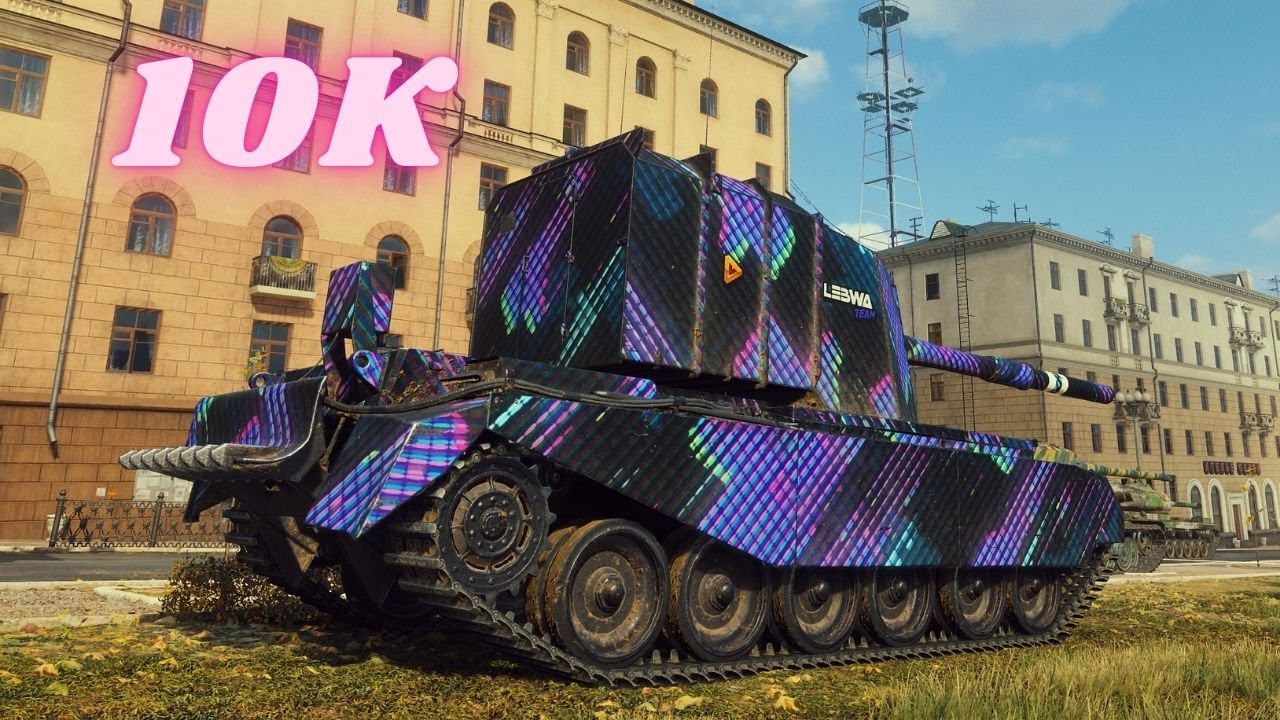 FV4005 Stage II 10K Damage 5 Kills World of Tanks