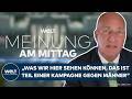 MEINUNG: Lemmer kritisiert Aussage im ZDF – "So gehören alle Männer statistisch zu den Schuldigen"