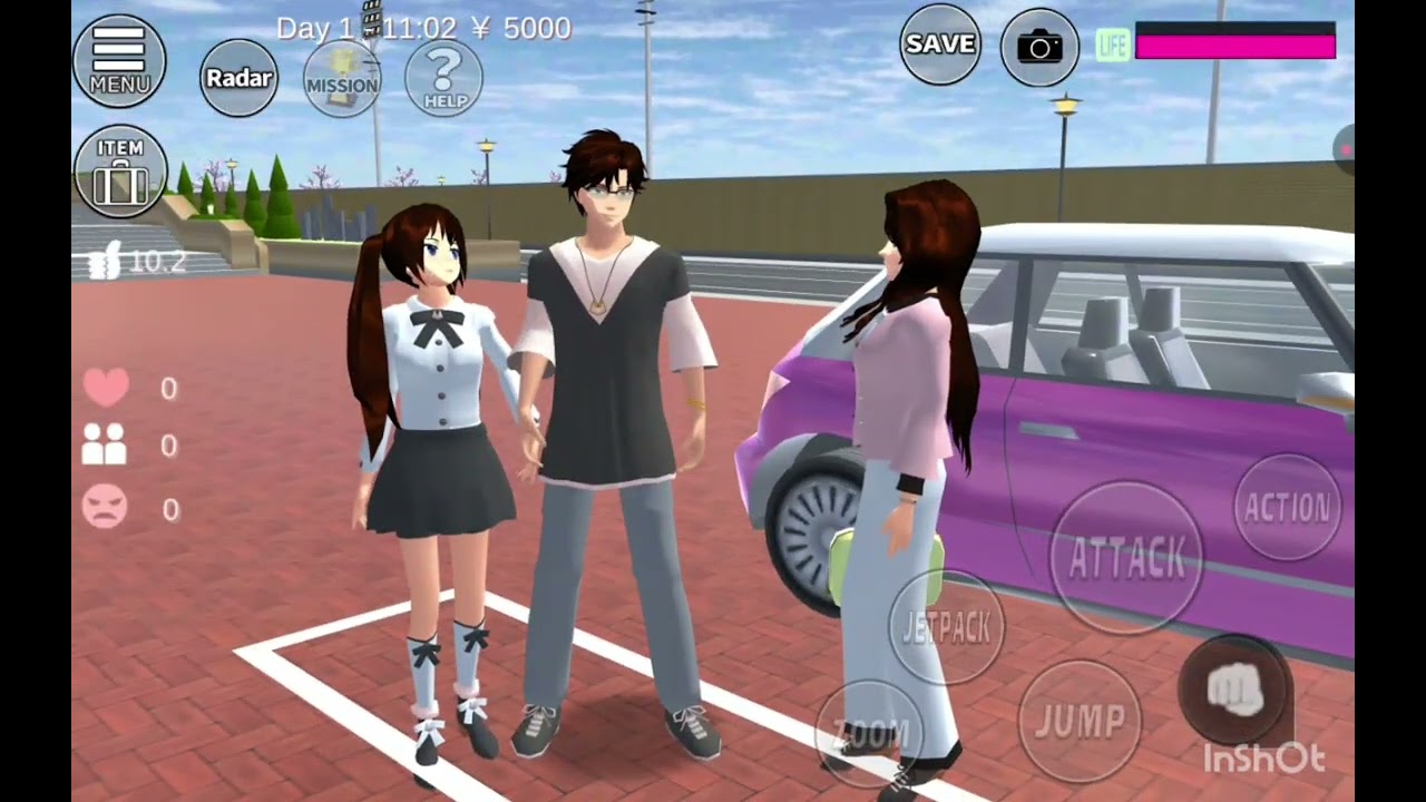 အိမ်အရောင်းအဝယ်လုပ်တဲ့ကောင်မလေးရဲ့တနေ့တာ🫶🏻#sakuraschoolsimulator#sakurajay#sakura