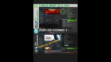 Pop Os Linux VS Linux Mint | Linux Gaming Benchmarks