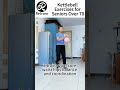 Stiff Waist After 70? Try This Gentle Kettlebell Move #healthandwellnessforseniors #seniorhealth