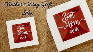 Mother's Day Gift idea/ Handmade gift for loved ones/Shadow message box/Creative gift idea/ gift box