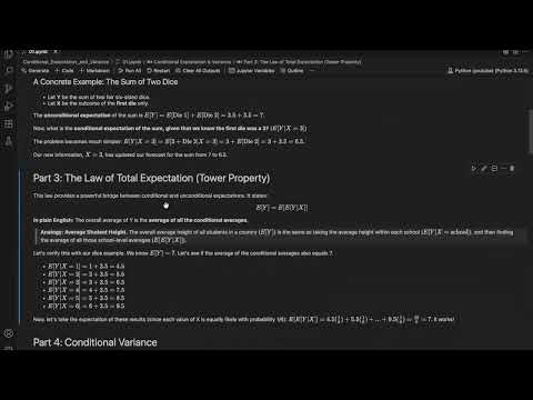 Conditional Expectation and Variance