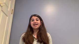 Monologue from "The Wolves" by Sarah DeLappe- Performed by Chelsea Zak