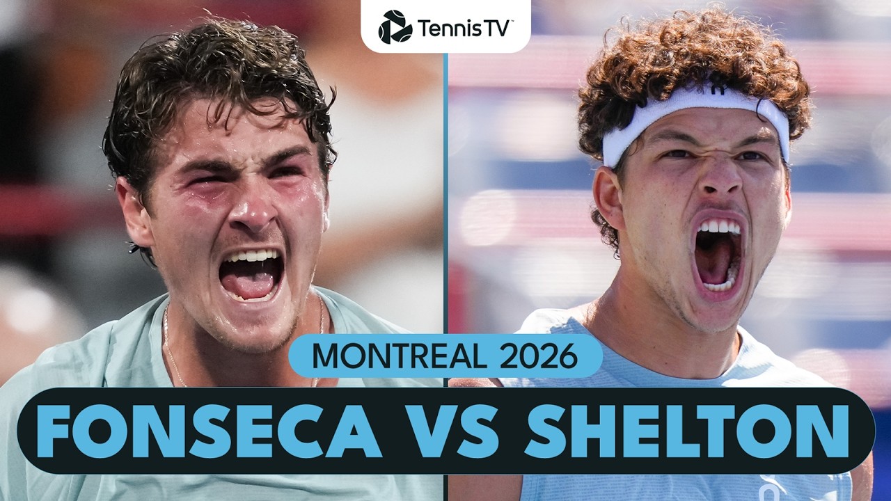 EPIC Joao Fonseca vs Ben Shelton Battle ⚡ | Montreal 2026 Match Highlights
