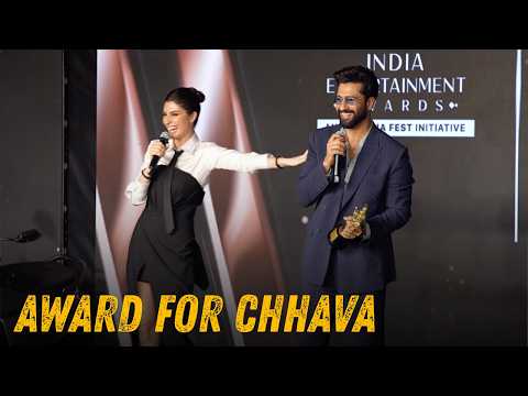 Vicky Kaushal winning Actor of the year for Chhava | #OTTIndiaFest2025 | AcrossMedia