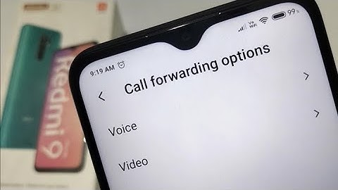 Redmi 9 prime voice & video call forwarding option setting, call forwarding on kaise karen
