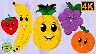 five little fruits nursery rhymes learning videos children