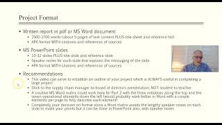 QSO 321 Project Video