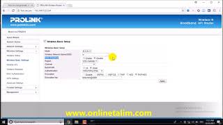 How to change wifi password and wifi name of Prolink router in very simple way video by  websoft it screenshot 4