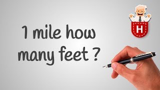 1 mile how many feet