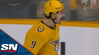 Predators' Filip Forsberg Calls Game Banging Home Own Rebound For OT-Winner vs. Flyers Predators' Filip Forsberg Calls Game Banging Home Own Rebound For OT-Winner vs. Flyers