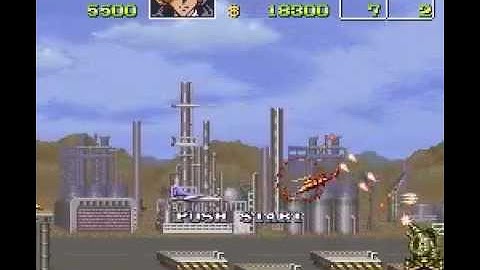 SNES - Area 88 Intro/Demo [Capcom]