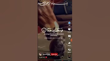 استمع الى القران الكريم اجر لي ولك #سوره