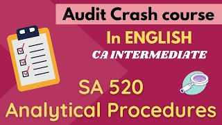 Analytical Procedures in ENGLISH - SA 520 - Chapter 8 (CA Intermediate)