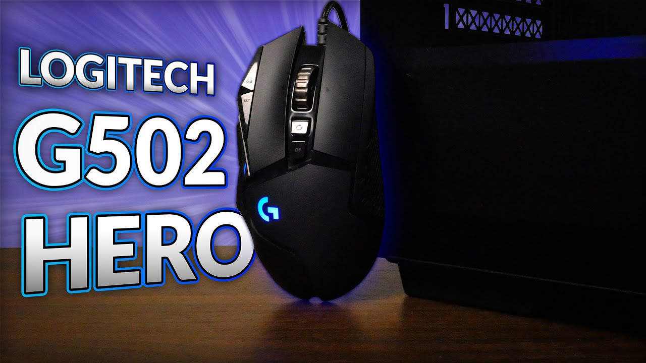 Logitech G502 HERO High Performance Gaming Mouse Review