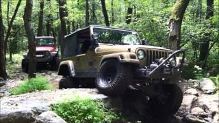 Rausch Creek Rock Crawling - Pizza Rock, Yellow Jacket, Crawlers Ridge, Trail 2, and more.